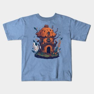 fairy tale house in the forest Kids T-Shirt